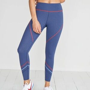 Marine Layer Blue and Red Leggings